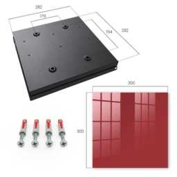 Burgundy Color Key Cabinet For Home, Claret Box Minimalist Backgrounds & Patterns, Lovers Of Expressive Arrangements - thumbnail 4