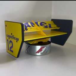 F1 Lotus Senna Wing Key Holder Motorsport Fan Display Shelf Gift Formula 1 - thumbnail 3