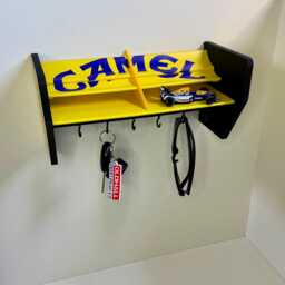 F1 Lotus Senna Wing Key Holder Motorsport Fan Display Shelf Gift Formula 1 - thumbnail 2