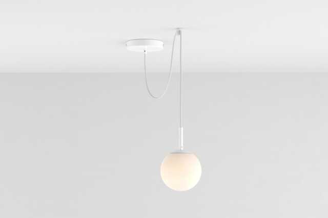Zoe Ceiling Pendant Hanging Light White Kitchen Island Fixture Lamp Shade - image 1