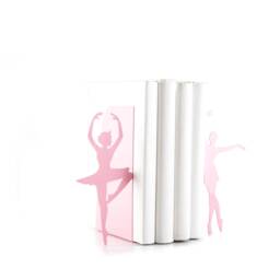 Pink Metal Bookends Ballerinas - Pass?? Simple Ballet Nursery Theme - thumbnail 3