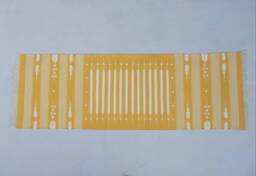 Multiple Sizes Yellow Stripes Rug Runner - Hand Woven Runner - thumbnail 1