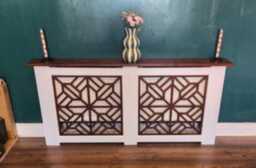Laser-Cut Mdf Mandela Screen Radiator Cabinet Panel, Wall Art Many Sizes 0002 - thumbnail 4