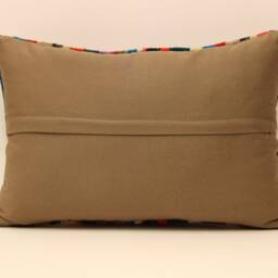 Handmade Lumbar Kilim Pillow 14x20 Inch(35x50 cm Bohoturkish Kilim Pillowcover Chair Small Oblong Cushion Cover Tribal Pillow 4Bef-63 - thumbnail 4