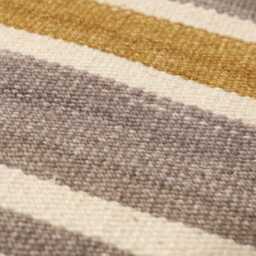 Handwoven Wool Kilim Rug Modern Turkish Flatweave Runner - thumbnail 3