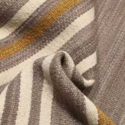 Handwoven Wool Kilim Rug Modern Turkish Flatweave Runner - thumbnail 2