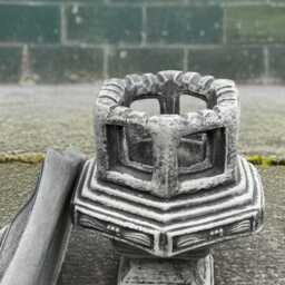 Concrete Lantern Pagoda Figurine Stone Sculpture Japanese Statue Asian Decoration Tradition Ornament Zen Garden Art - thumbnail 3