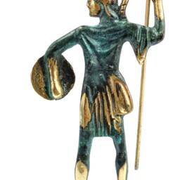 Bronze Achilles Statue, Greek Hero Sculpture, Trojan Warrior Figurine, Handmade Mythology Art, Ancient Greece Decor - thumbnail 3