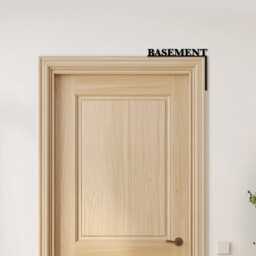 Door Topper Basement Decor Word Quote Various Colours Decorative Sign - Sign, Novelty Wall Decor, Frame Art, Art - thumbnail 3