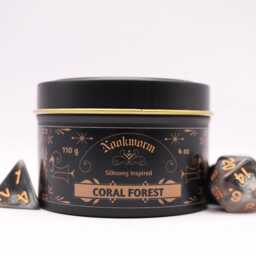 Coral Forest Candle - Silksong Inspired Citrus, Aniseed, Almond, Fruit, Florals, Vanilla, Tonka, Cedar, Amber Vegan, Hand-Poured, 4Oz - thumbnail 2