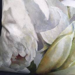 Decorative Pillow Cover in Peonia Grande Zinc, Designers Guild - thumbnail 2