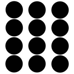 Girly Wall Art Polka Dots Nursery Decals - Pack Of 12 Peel & Stick Playroom Decor Stickers - Choose Color - thumbnail 3