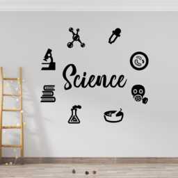 Science Wall Decal Classroom & School Decor 1835 - thumbnail 3