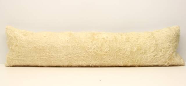 Handmade Wool Kilim Lumbar Pillow Cover, 12x48 Inch - image 1