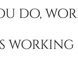 "Vinyl Wall Art Decal - Colossians 323 ""Whatever You Do, Work At It With All Your Heart, As Working For The Lord" - thumbnail 2