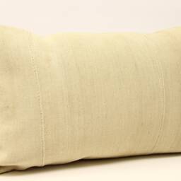 Turkish Kilim Lumbar Pillow Cover, Vintage Wool & Cotton - 16x24 Inch - thumbnail 2