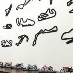 World Superbike Circuits 2026 Complete Collection Laser Cut Wall Art