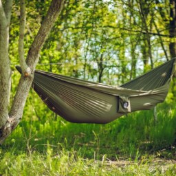 Best Hammock With Straps, Ultra-Light, Premuim Quality, For Camping, Backpacking, Hiking, Ultralite, Outdoors - thumbnail 2