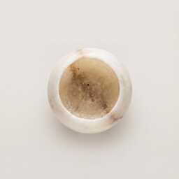 Egyptian Alabaster Candle Holder - 14.5 ?? 12.5 cm - thumbnail 3