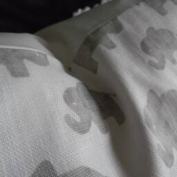 2 Choices Elephants & Giraffe.gray.white.nursery Pillow.child Pillows.accent Pillow.throw Pillow.toss Pillow.nursery Pillows.animal - thumbnail 3
