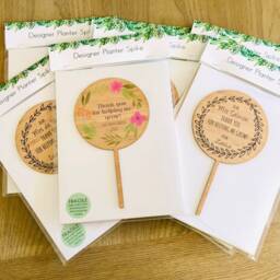 Thank You For Helping Me Grow Teachers Gift - Planter Stick Plantpot Personalised School - Made in Australia - thumbnail 2