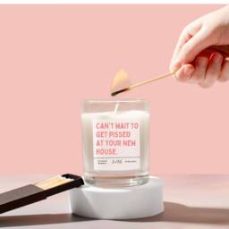 Cheeky Housewarming Candle. New Home Gift. New Funny Candle - thumbnail 3