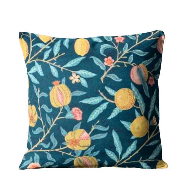William Morris Fruit Velvet Cushion Cover Arts & Crafts Home Decor - image 1
