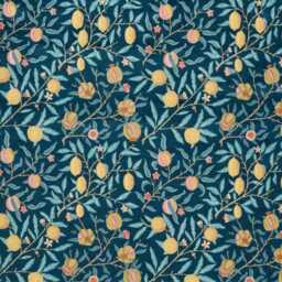 William Morris Fruit Velvet Cushion Cover Arts & Crafts Home Decor - thumbnail 3