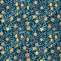 William Morris Fruit Velvet Cushion Cover Arts & Crafts Home Decor - thumbnail 3