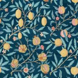 William Morris Fruit Velvet Cushion Cover Arts & Crafts Home Decor - thumbnail 2
