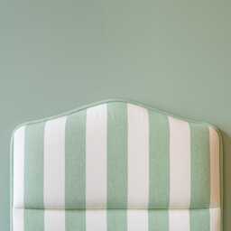 Shaped Headboard Ian Mankin Devon Stripe, Single/Double/King - thumbnail 2