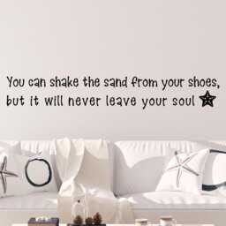Beach House Wall Decor - Vacation Home Decal - Art - Quote - Decal - thumbnail 2