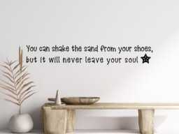 Beach House Wall Decor - Vacation Home Decal - Art - Quote - Decal - thumbnail 1