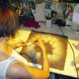 "Decorative Cushion ""Tarassaco" - thumbnail 4