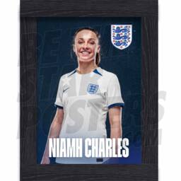 Lionesses Charles 23/24 Home Headshot Poster - Officially Licensed Product A4/A3 Framed Options - thumbnail 2