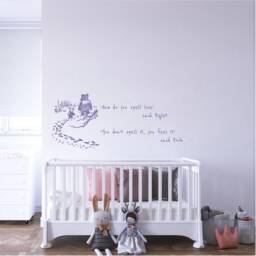 How Do You Spell Love Said Piglet, Sticker Winnie The Pooh, Wall Art Decal, Transfer, Mural, Rental Friendly, Interior Or Exterior Use - thumbnail 2