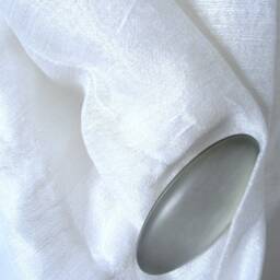 Taoki Meterware Fabric Fine Linen With Sheen Structure 3.20 Meters High Mauve Rosee Tissu Linen Nya Nordiska - thumbnail 2