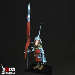 Fantasy Figure For Painting, Resin Figure, Fantasy Modeling, P??rceval, 65mm - thumbnail 2