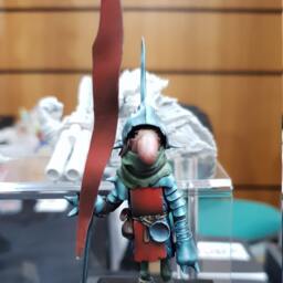 Fantasy Figure For Painting, Resin Figure, Fantasy Modeling, P??rceval, 65mm - thumbnail 4