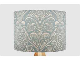 Classic Pale Blue Lampshade, Table Floor Lamp/Ceiling Pendant Small Medium Large 15cm 20cm 25cm 30cm 35cm 40cm UK Fabric Drum Light Shade