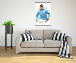 Phil Foden 2022/23 Digital Art Print - On Foamex Board Or Photo Paper - thumbnail 1
