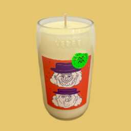 Verde Mezcal Bottle Candle - Rock Salt & Driftwood Scented Soy Wax Mexico Mexican - thumbnail 3