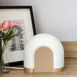 Minimalist Table Lamp Unique Mushroom Lamp For Modern Interiors - thumbnail 3