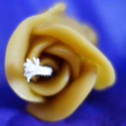 Candle in Pure Beeswax - Pink - thumbnail 3