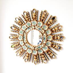 "Peruvian Mirrors ""Ojo Marfil 40cm" - thumbnail 2