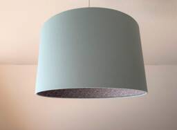 "Lampshade ""Mint-Scribble" - thumbnail 1