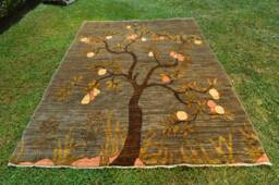 Free Ship6 X 9 Ft Amazing Tree Of Life Pattern Natural Dye Self Washable Rugfree Shipping