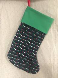 Christmas Garland Stocking