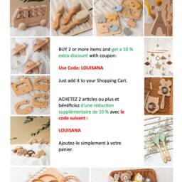 Personalized Montessori Wooden Puzzle Toy/Educational & Fun Game Space For Children Babies Birthday Christmas Gift - thumbnail 4