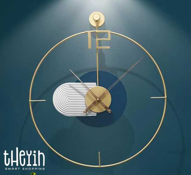 Handmade 60cm Super Silent Minimalist Modern Classic Wall Clock, Quiet Non-Ticking Quartz Movement For Living Room, Office, Kitchen, Bedroom